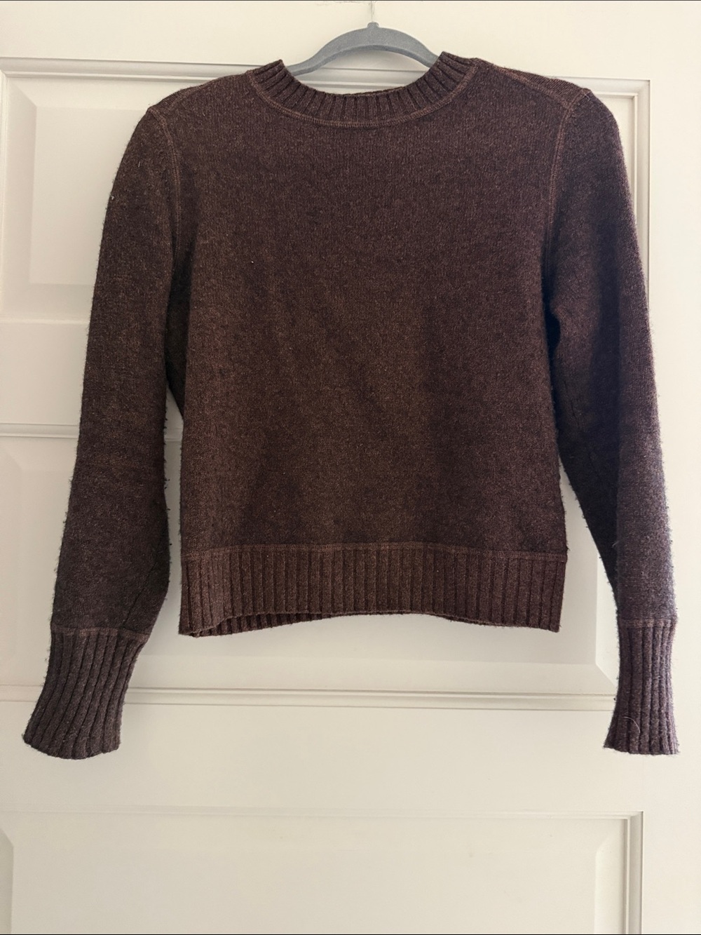 Banana Republic Merino Brown Crewneck Sweater - 2026 Season